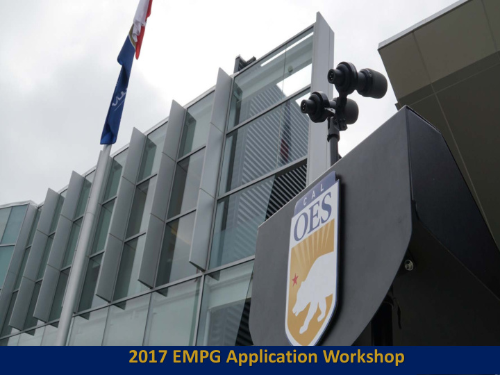 2017 empg application workshop