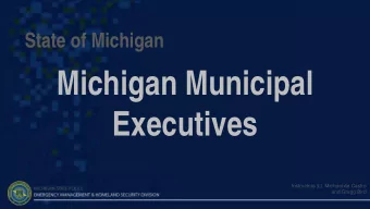 Michigan Municipal  Executives  Instructors |Lt. Michael de Castro  and Gregg Bird  Introductions