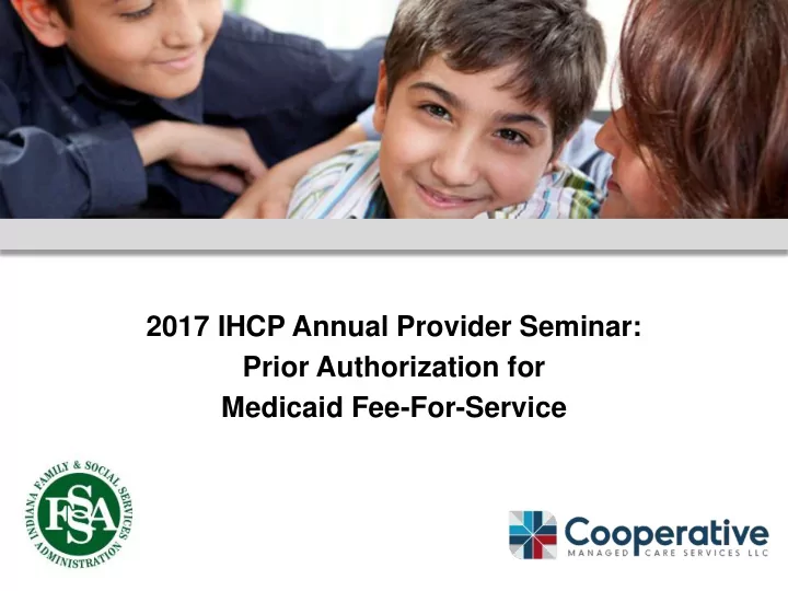 medicaid fee for service