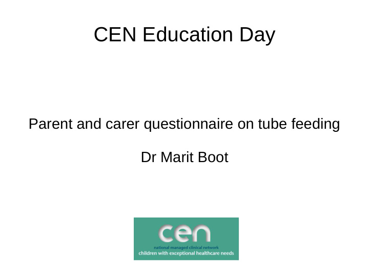 cen education day