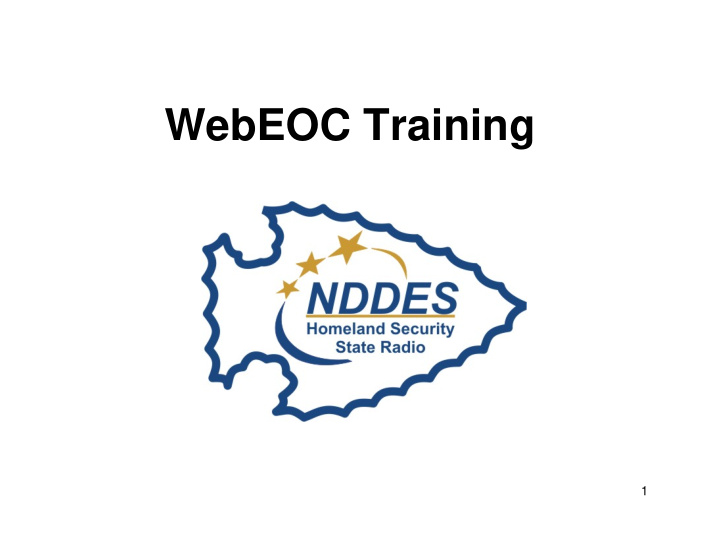 webeoc training