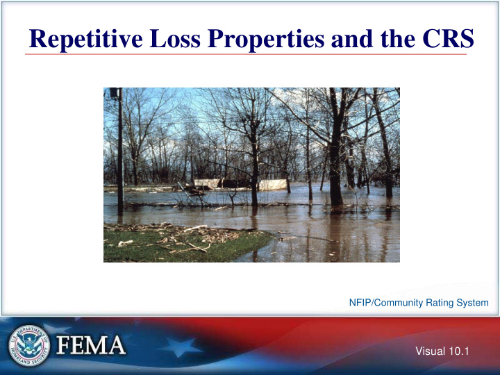 repetitive loss properties and the crs