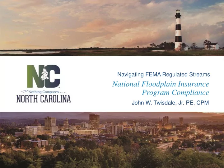national floodplain insurance