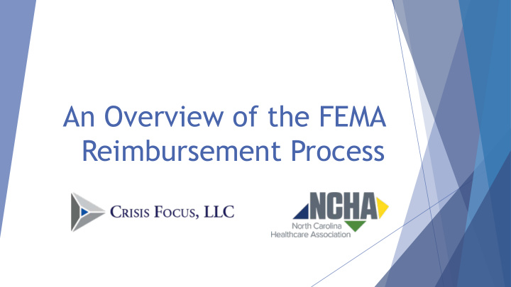 an overview of the fema reimbursement process
