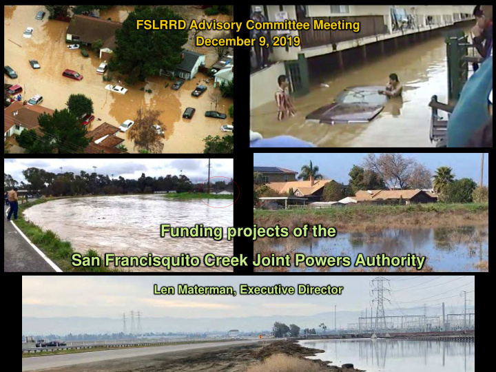 funding projects of the san francisquito creek joint