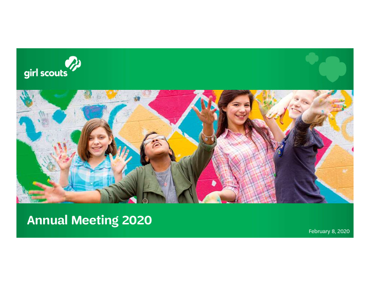 annual meeting 2020