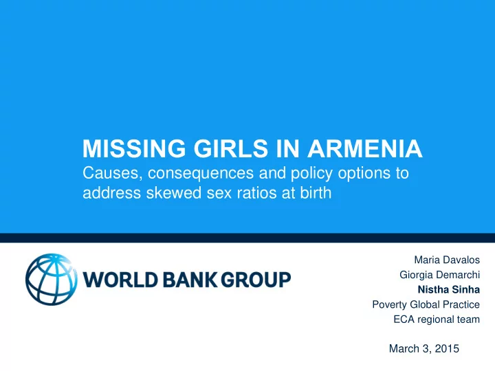 missing girls in armenia