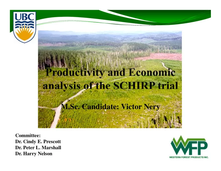 m sc candidate victor nery