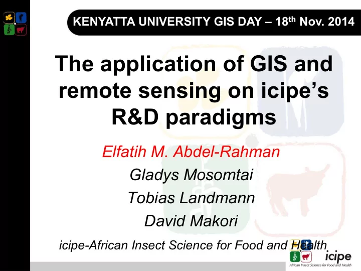 the application of gis and
