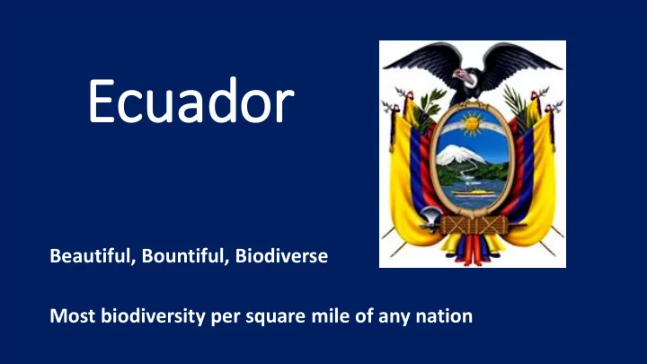 ecuador