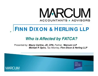 A financial institution that is a  foreign entity y 2  An entity that: