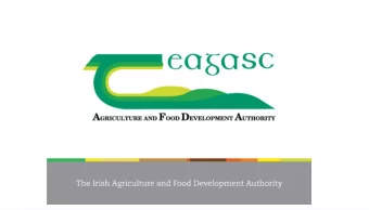Teagasc Naonal F arm Survey  Preliminary Results  2019  Trevor Donnellan, Brian Moran, John
