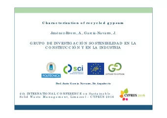 Jim ne z-Rive ro , A., Ga rc a -Na va rro , J.  G RUPO  D E INV ESTIG A C I N SO STENIBILID A