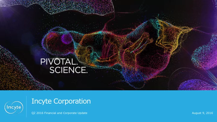 incyte corporation