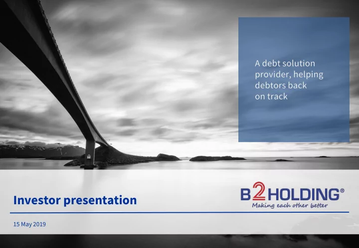 investor presentation
