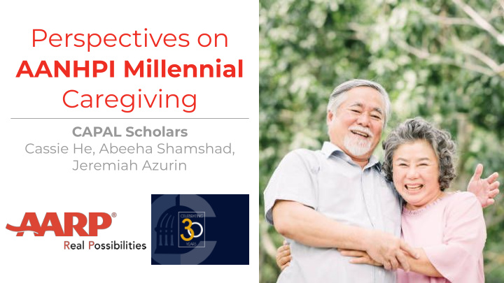 perspectives on aanhpi millennial caregiving