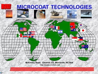 McKinney, Texas  McKinney, Texas,  Cheshire, CT,  Morrisville, NC USA  http://www.m-coat.com  Just