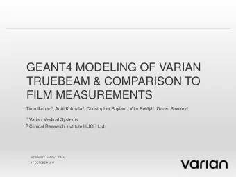 FILM MEASUREMENTS Timo Ikonen 1 , Antti Kulmala 2 , Christopher Boylan 1 , Viljo Petj 1 , Daren