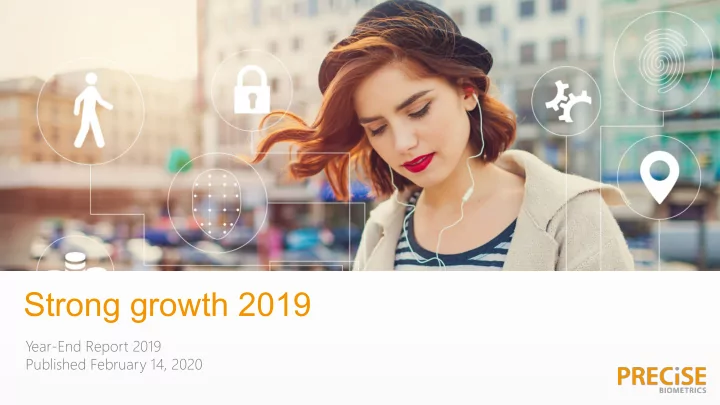 strong growth 2019