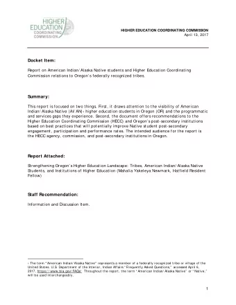 Summary:  This report is focused on two things. First, it draws attention to the visibility of