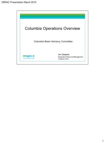 CBRAC Presentation March 2015  1  CBRAC Presentation March 2015  Step through animation.  2  CBRAC