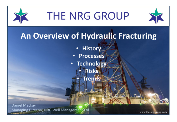 an overview of hydraulic fracturing history processes