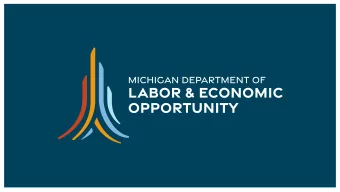 Unemployment Benefits  April 28, 2020  Unprecedented Demand  More than 1 million Michigan