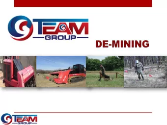 Company profile  TEAM defense industry related holdings have been in  existence since 1962