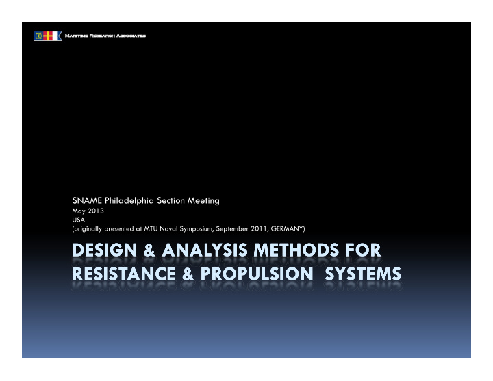 design amp analysis methods design amp analysis methods
