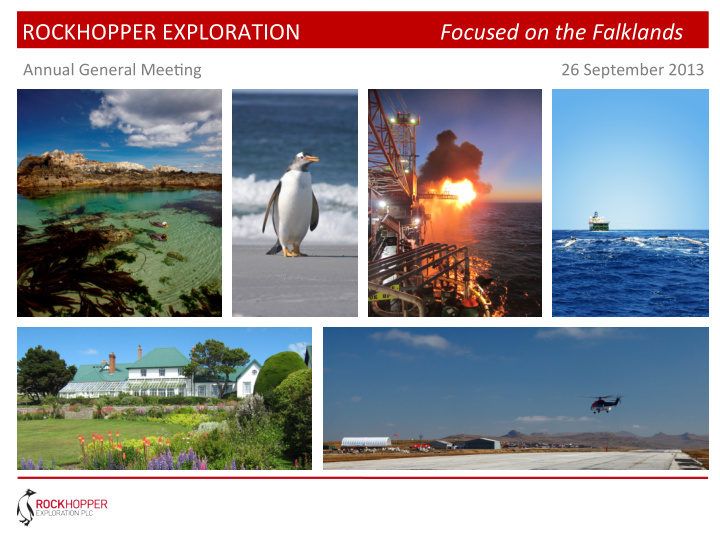 rockhopper exploration focused on the falklands