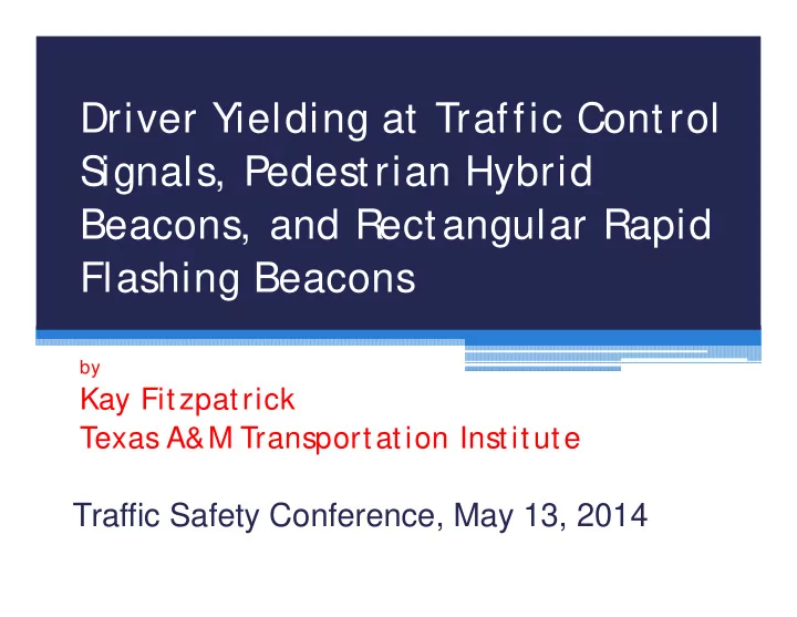 driver yielding at traffic control s ignals pedestrian