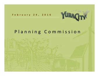 P l a n n i n g C o m m i s s i o n  1  Item 3  Item 3  Item 3: Introduction of new Planning