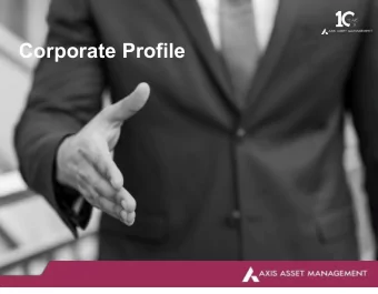 Corporate Profile  Index  Axis Mutual Fund  Focus on Quality -  Investment Philosophy  Alternative