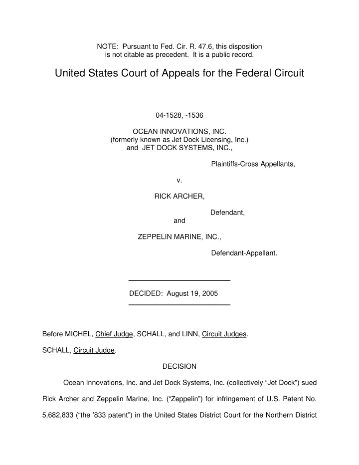 united states court of appeals for the federal circuit