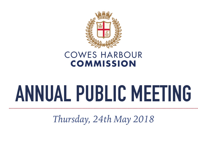 annual public meeting