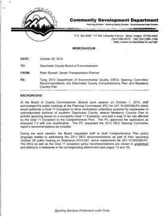 Community Development Department  Planning Division  Building Safety Division EnvironmentaJ Solis