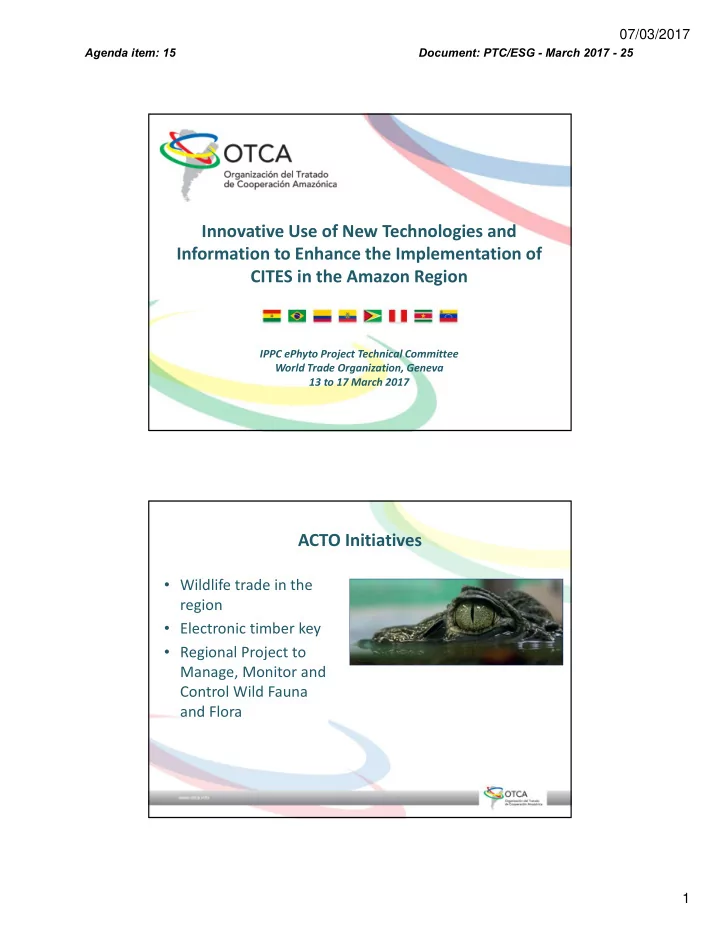 innovative use of new technologies and information to