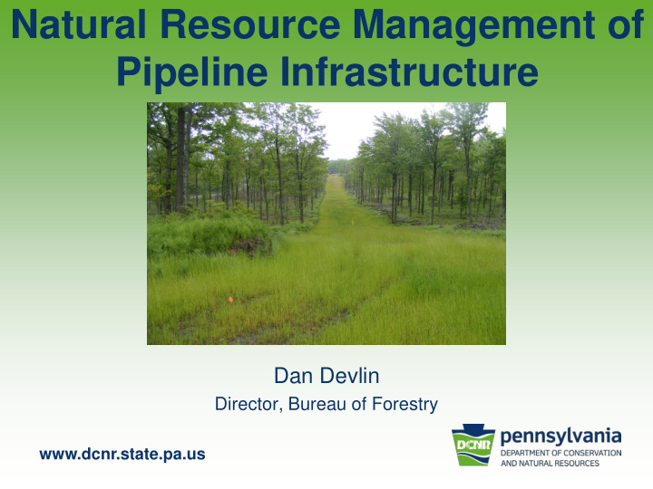 natural resource management of