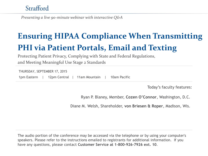 ensuring hipaa compliance when transmitting phi via