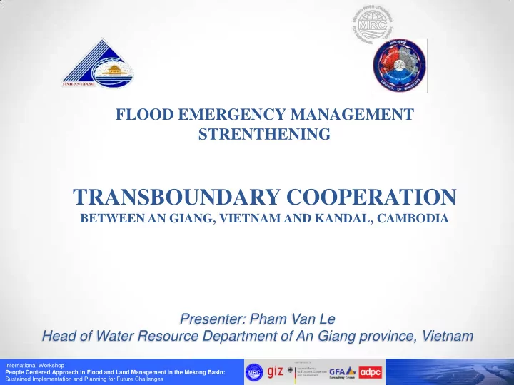 transboundary cooperation
