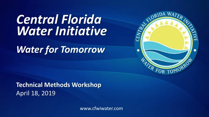 central florida water initiative