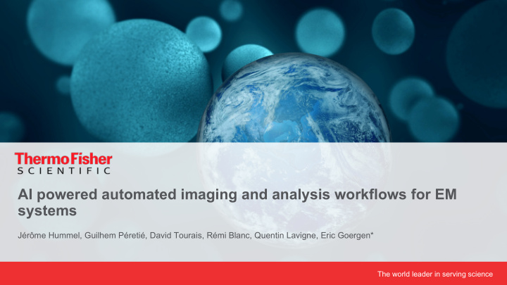 ai powered automated imaging and analysis workflows for