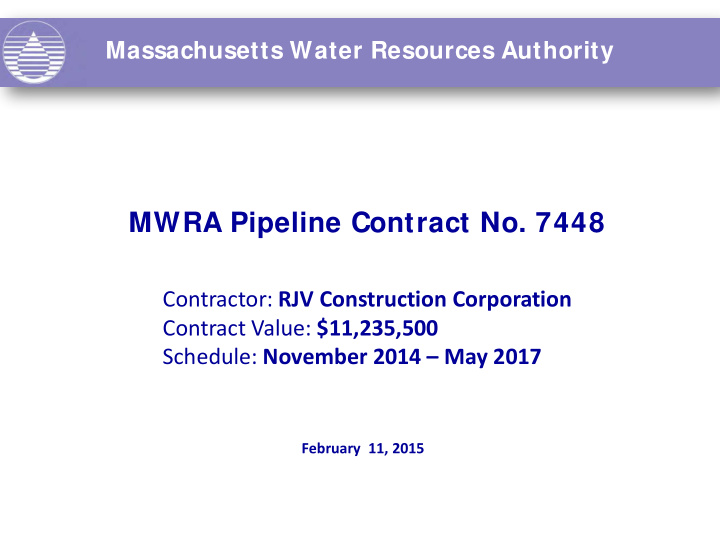 contractor rjv construction corporation contract value 11