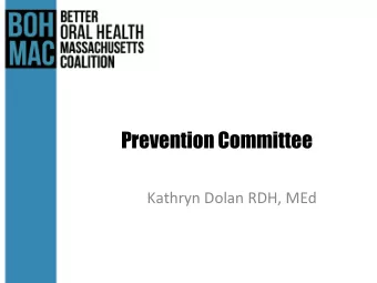 Community Water Fluoridation Trainings  Two  CWF  Interac:ve  Trainings