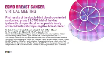 Final results of the double-blind placebo-controlled  randomised phase 2 LOTUS trial of first-line