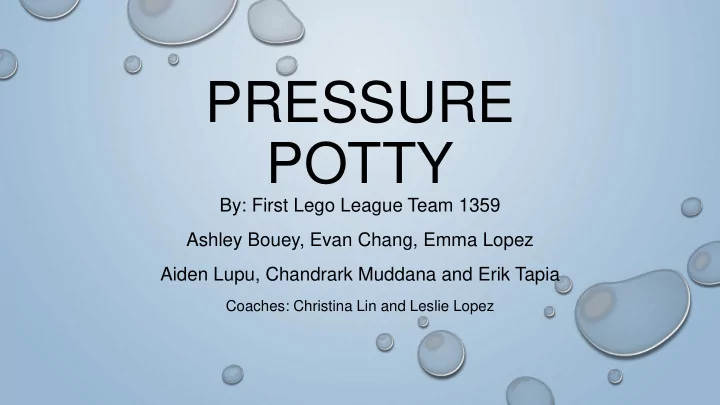 pressure