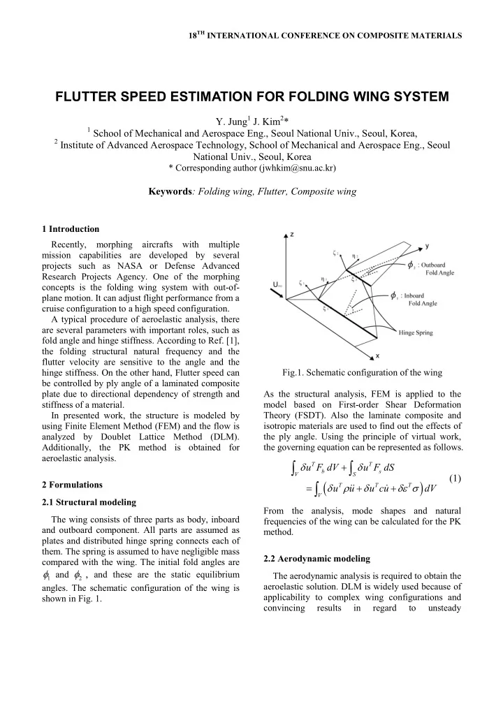 d d t t u f dv u f ds b s v s 1 2 formulations d t r d t