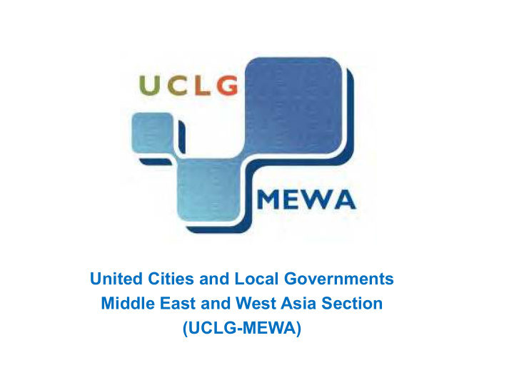 middle east and west asia section