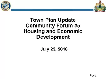 Development  July 23, 2018  Page1  MOST EXPENSIVE JURISDICTIONS  Housing Wage for  Housing Wage for
