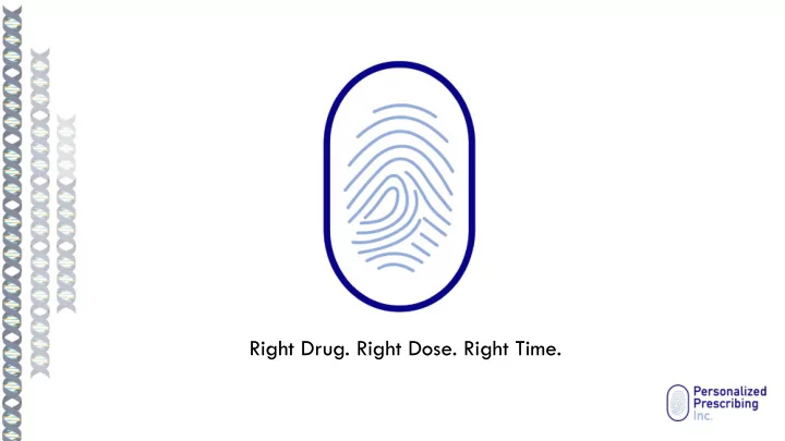 right drug right dose right time mental health issues in